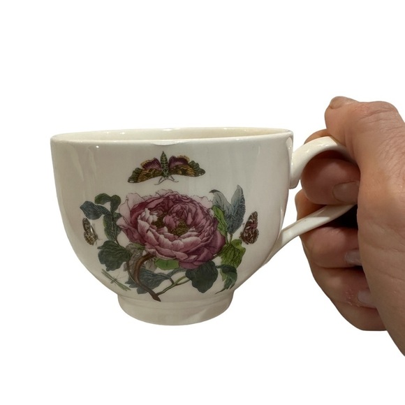 Two Portmeirion Botanic Garden Bristol tea cups - Picture 8 of 9